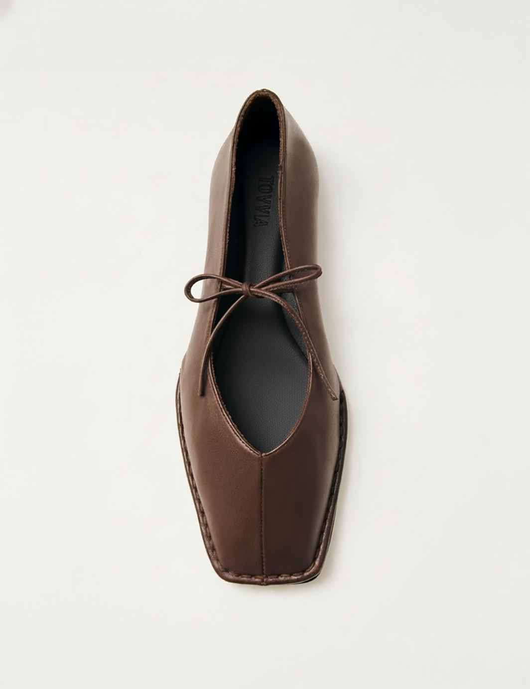 Square Toe PU Leather Flats with Bow Soft Slip-On Comfort Shoes for Office Work Everyday Wear – Lightweight Elegant Design for Modern Lifestyle