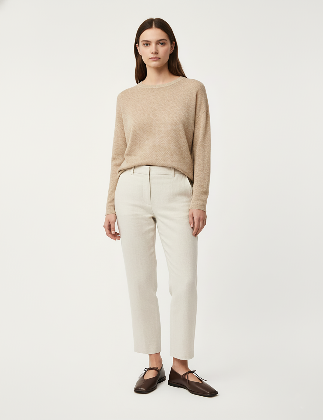 Square Toe PU Leather Flats with Bow Soft Slip-On Comfort Shoes for Office Work Everyday Wear – Lightweight Elegant Design for Modern Lifestyle